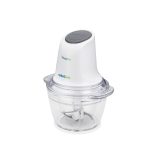 Tocator nobeLTek NMCH30W, 300 W, capacitate 1 litru, 4 lame durabile, buton pornire/oprire, vibratii reduse, zgomot redus, Alb - imagine 2