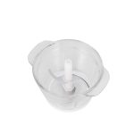 Tocator nobeLTek NMCH30W, 300 W, capacitate 1 litru, 4 lame durabile, buton pornire/oprire, vibratii reduse, zgomot redus, Alb - imagine 3