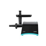 Masina de tocat carne nobeLTek NMG1000, 1000 W, 1 kg/minut, 3 discuri de taiere, accesorii suc de rosii+carnati, lama inox, functie reverse, Negru - imagine 2