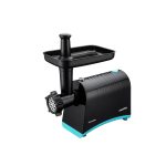 Masina de tocat carne nobeLTek NMG1000, 1000 W, 1 kg/minut, 3 discuri de taiere, accesorii suc de rosii+carnati, lama inox, functie reverse, Negru - imagine 4